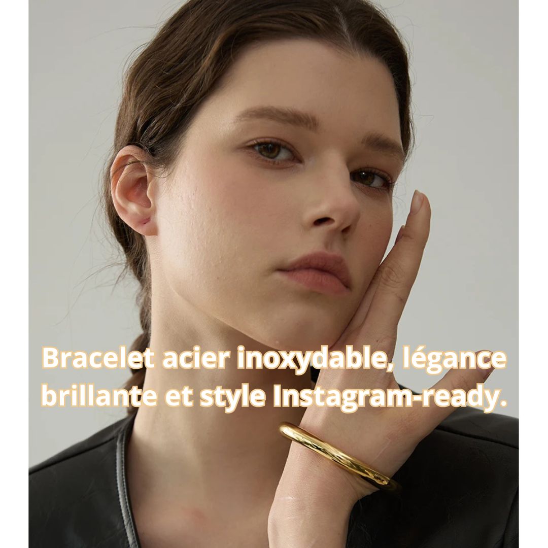 Bracelet acier inoxydable : Bijou du moment, ultra tendance & prêt pour vos stories. - Innocent-Seduction