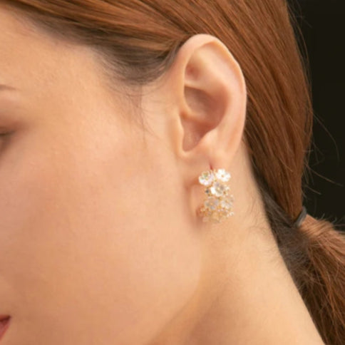 🌷 Boucle d’oreille fleur - Ton détail chic pour flâner dans les rues de Paris
