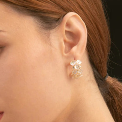 🌷 Boucle d’oreille fleur - Ton détail chic pour flâner dans les rues de Paris
