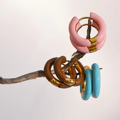 Boucle d’oreille créole – si douce, si stylée