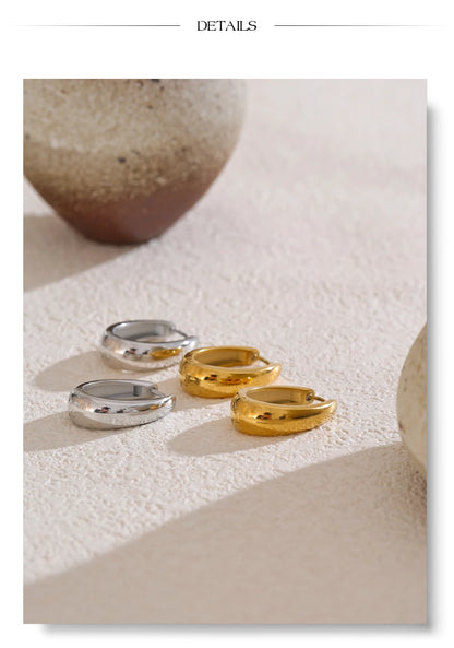 💫 Boucle d’oreille acier inoxydable - Le U doré qui sublime tout