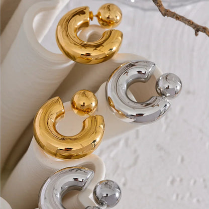 Boucle d’oreille créole – mon crush du jour 💕