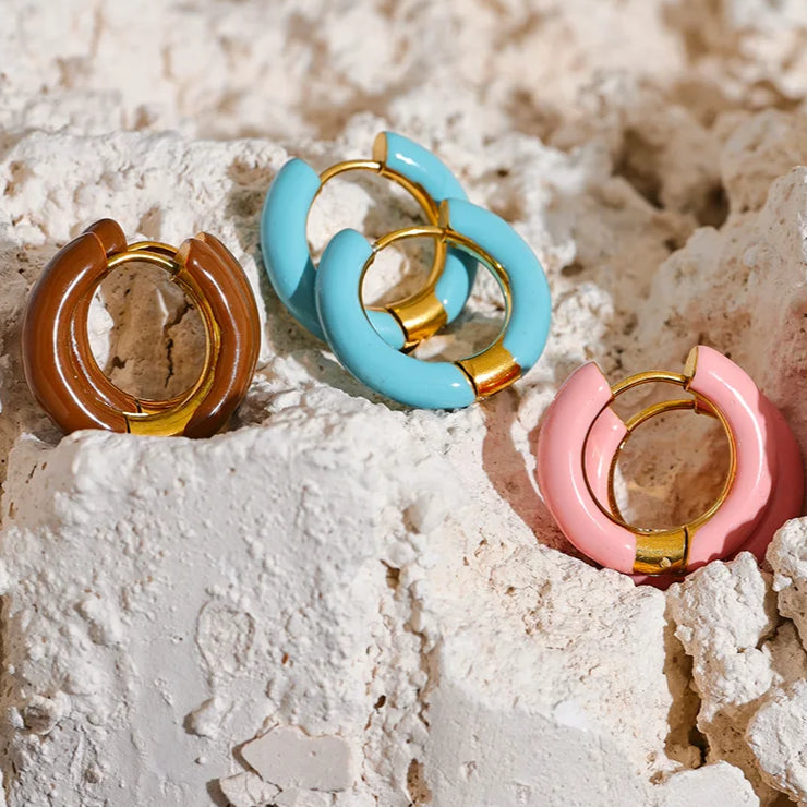 Boucle d’oreille créole – si douce, si stylée