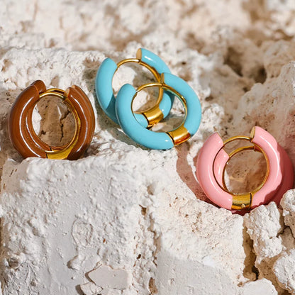 Boucle d’oreille créole – si douce, si stylée