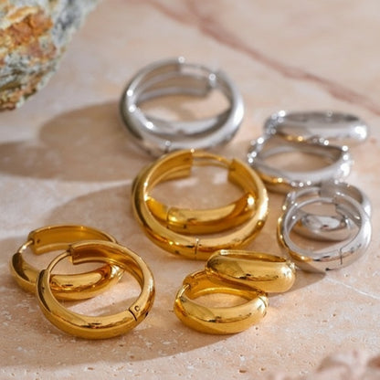 boucle d'oreille dormeuse style  minimaliste 