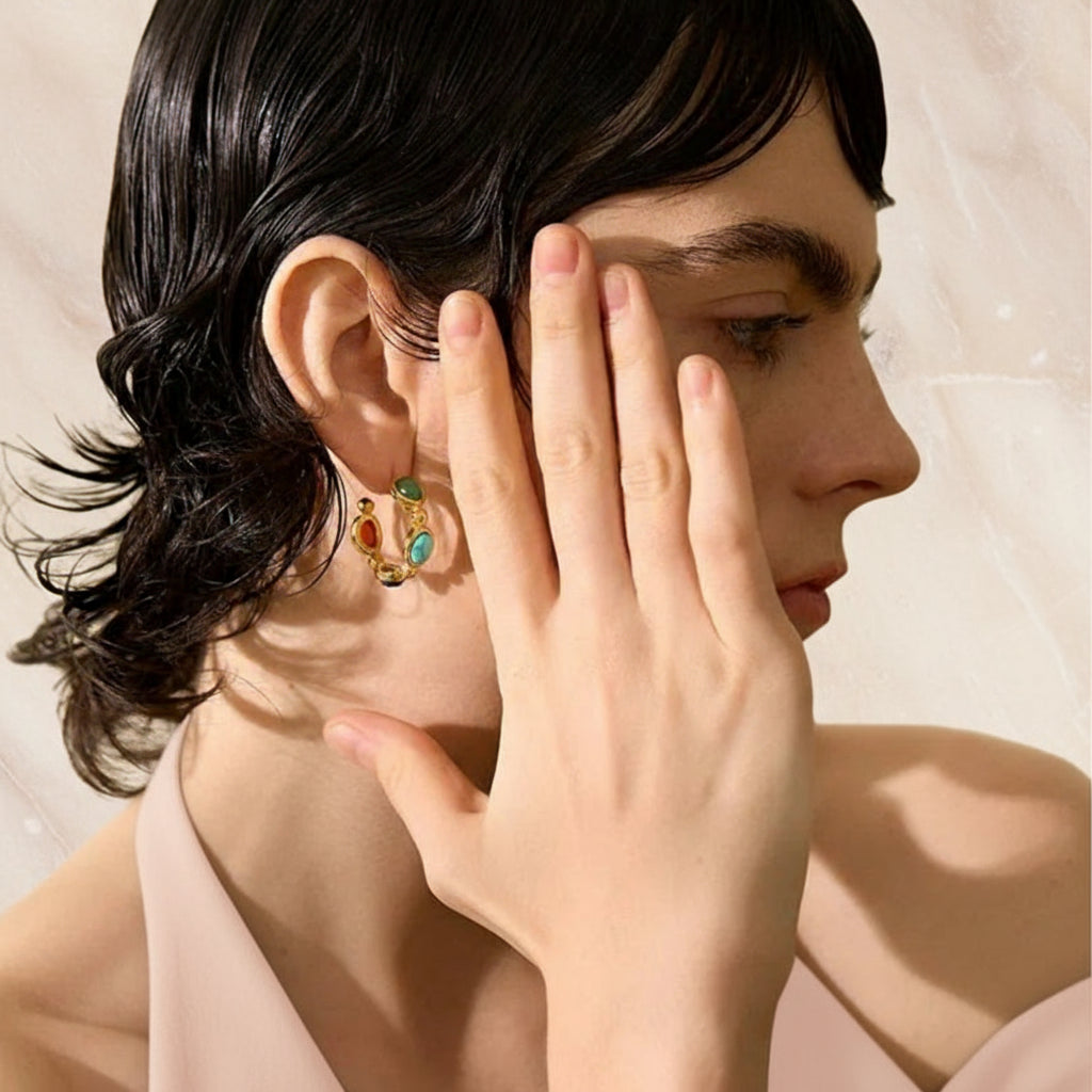 Boucle d’oreille créole - Flash mode - Innocent - Seduction