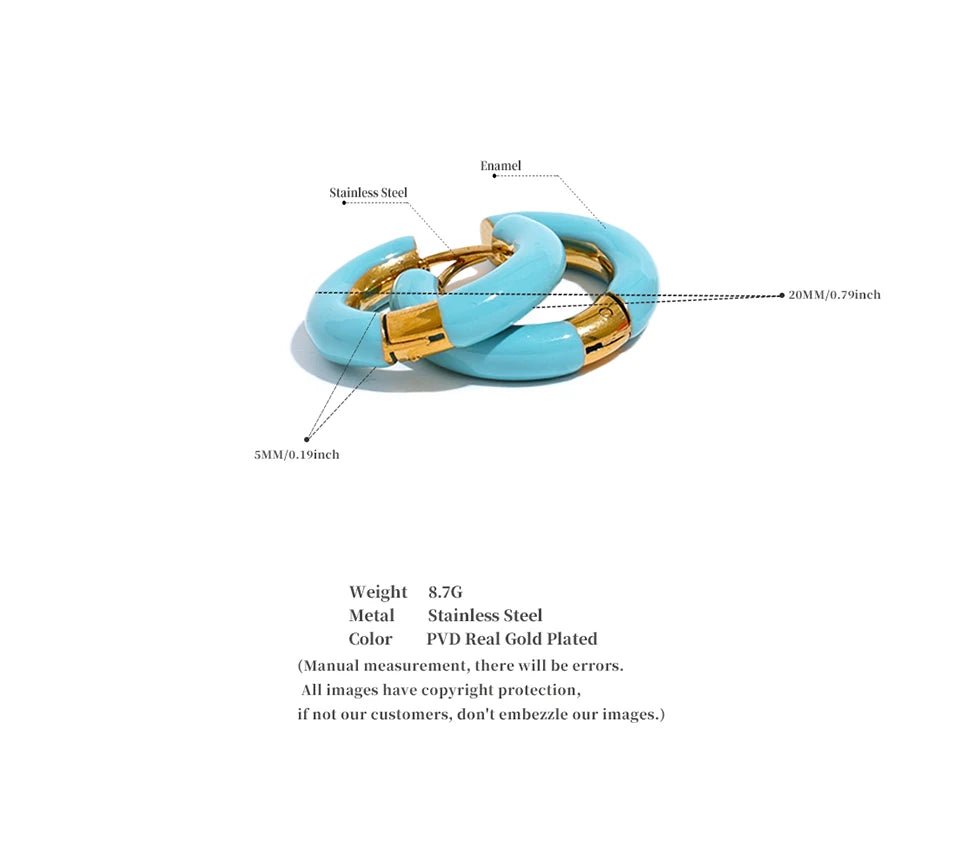 Boucle d’oreille créole – si douce, si stylée - Innocent - Seduction