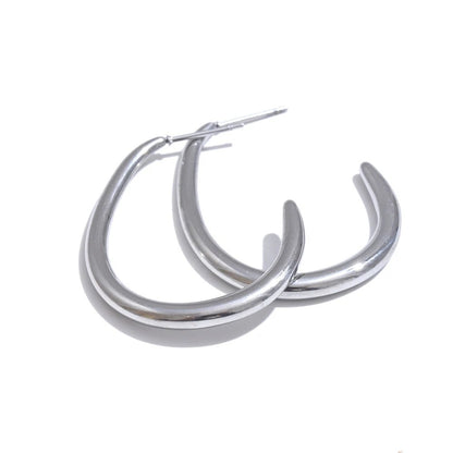 Boucle d’oreille créole – touche dorée minimaliste 🌟 - Innocent - Seduction