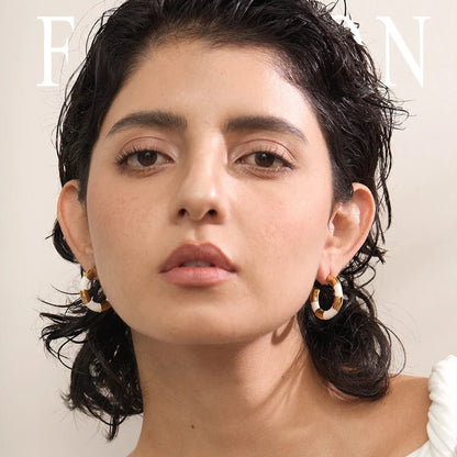 Boucle d’oreille créole – vibes arty et colorées - Innocent - Seduction