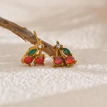 boucle d’oreille - fantaisie cerise - Innocent - Seduction