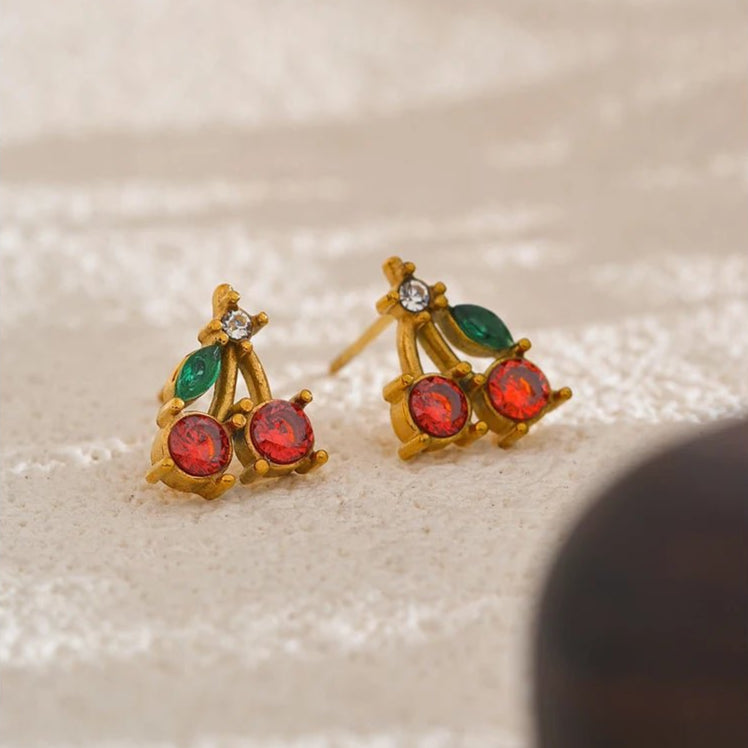 boucle d’oreille - fantaisie cerise - Innocent - Seduction