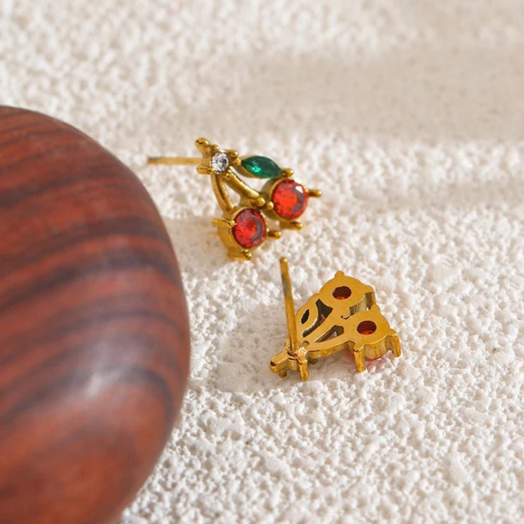 boucle d’oreille - fantaisie cerise - Innocent - Seduction