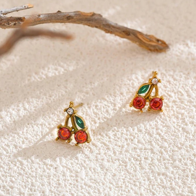 boucle d’oreille - fantaisie cerise - Innocent - Seduction