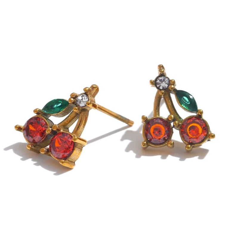 boucle d’oreille - fantaisie cerise - Innocent - Seduction