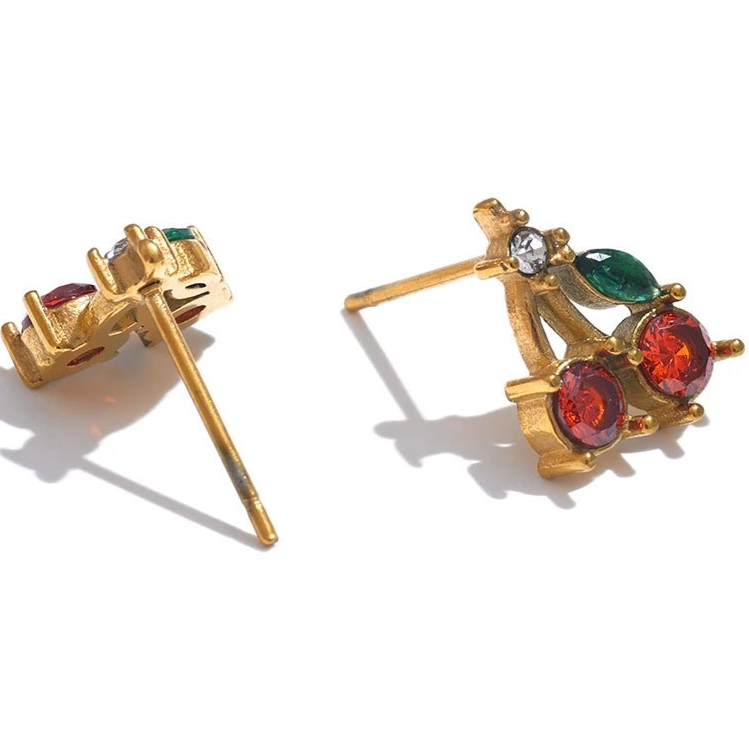 boucle d’oreille - fantaisie cerise - Innocent - Seduction