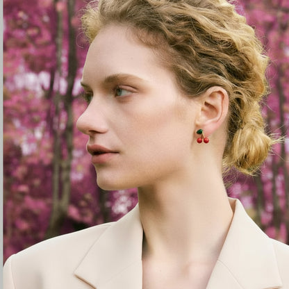 boucle-d-oreille-acier-inoxydable-en-forme-de-cerise