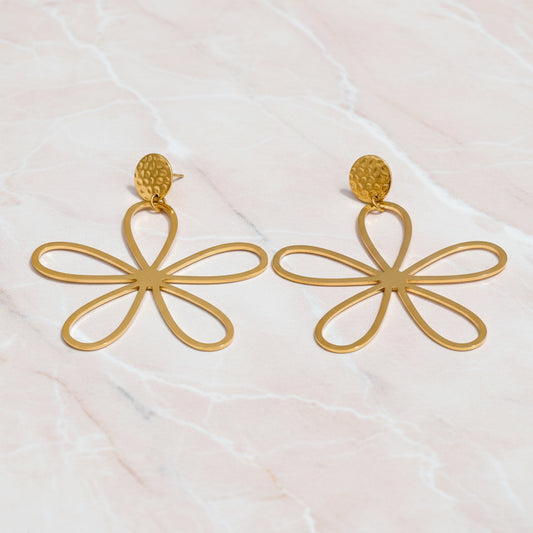 boucles d oreilles fleurs parfaites pour look bohème