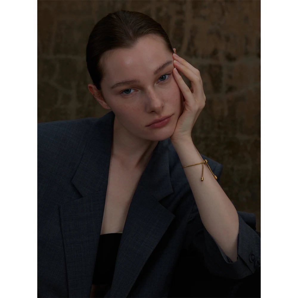 bracelet-acier-inoxydable-simplicité-ajustable-quotidien