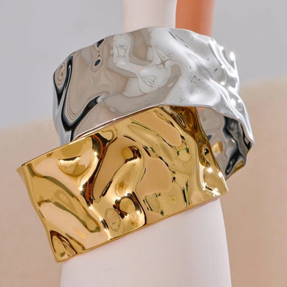 bracelet-waterproof-acier-inoxydable-en-deux-couleurs