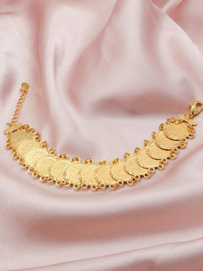 bracelet-en-cuivre-Pièce-de-monnaie-Vintage-de-Dubaï-or