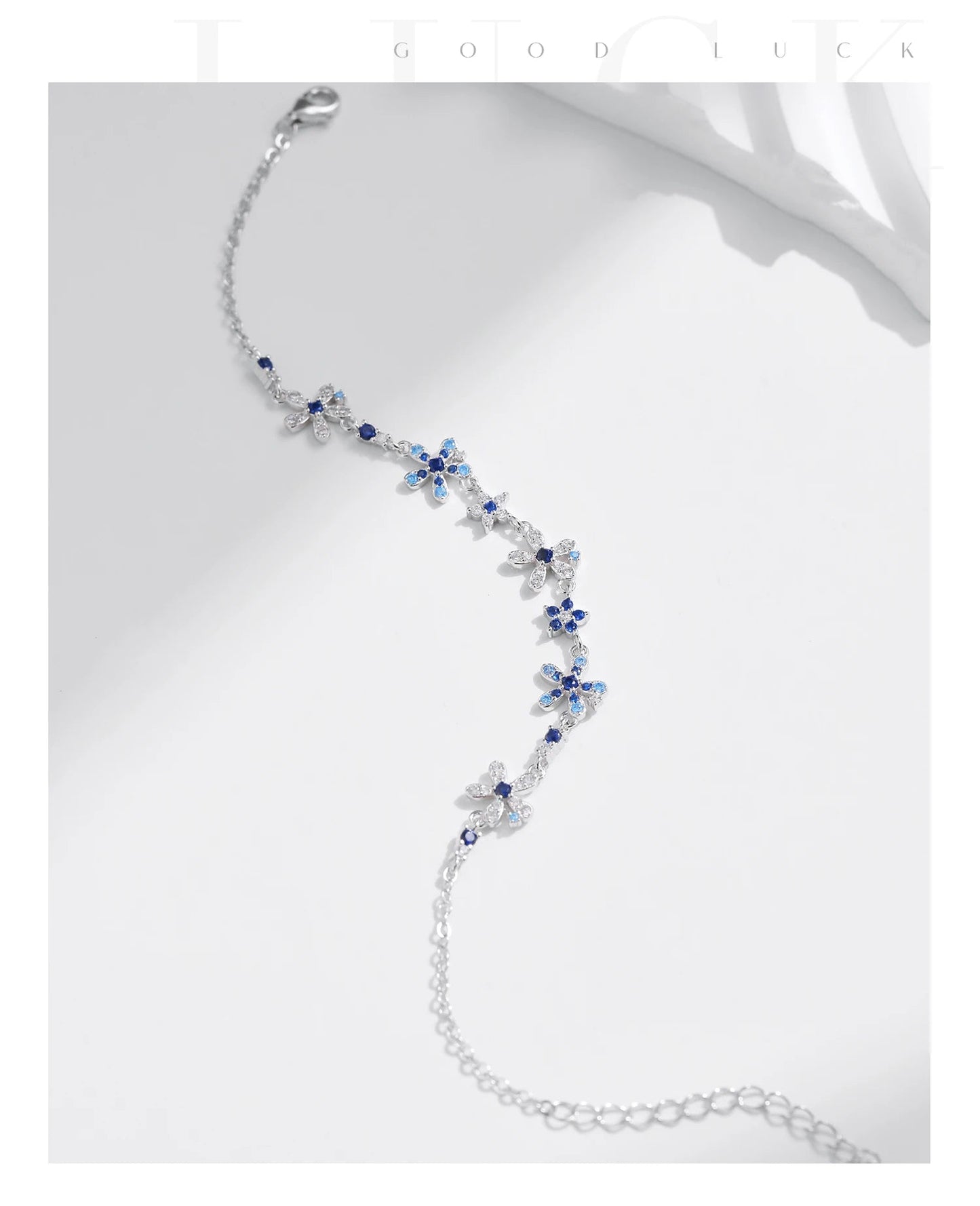 bracelet-femme-argent-charme-floral-etincelant