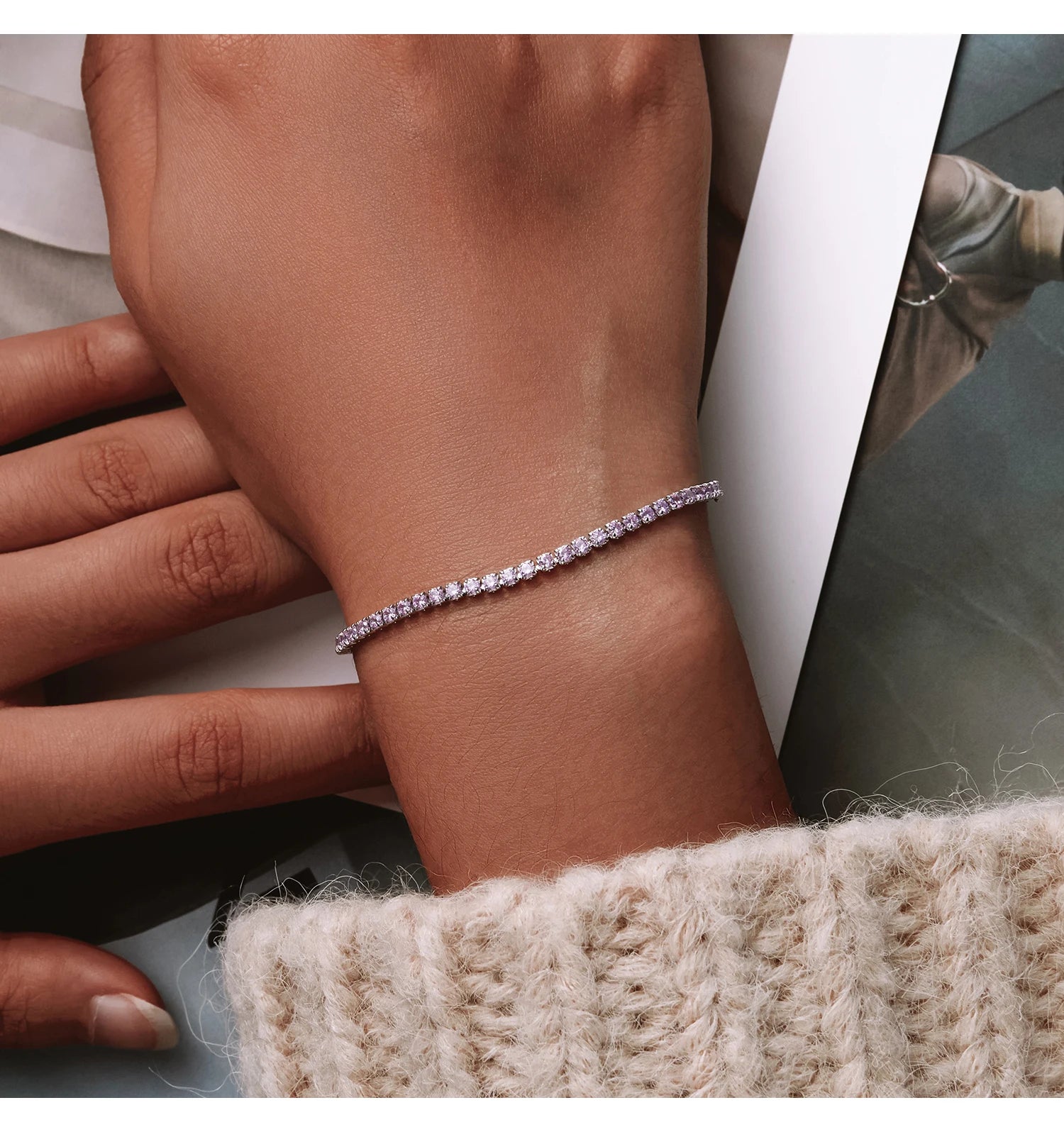 bracelet-femme-argent-eclat-deux-couleurs