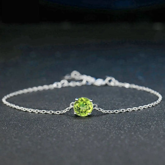 bracelet-femme-argent-elégance-naturelle-en-péridot