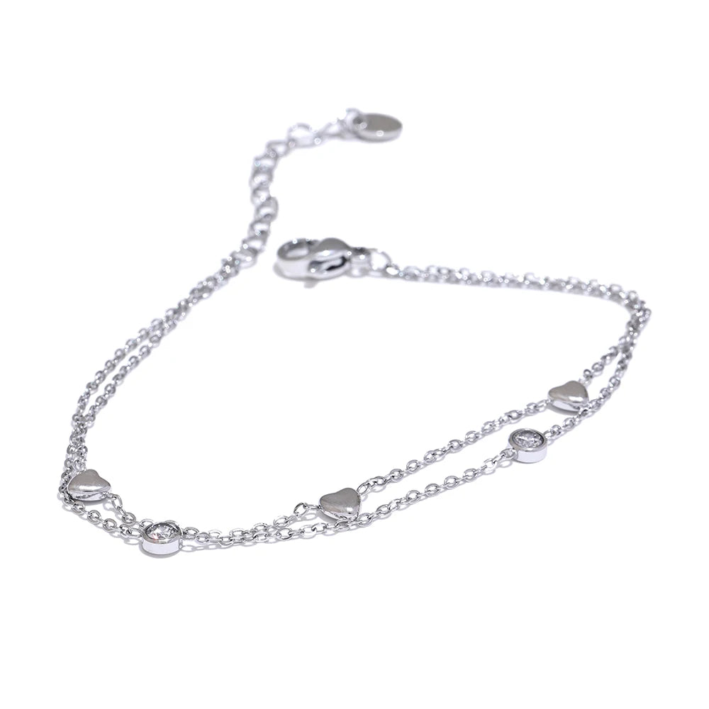 bracelet-femme-plaque-or-double-coeur-etincelant-argent