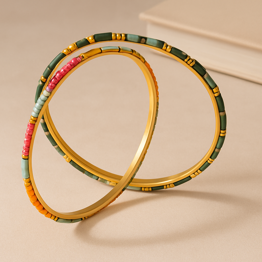 Ambiance bohème avec un bracelet femme tendance en acier inoxydable