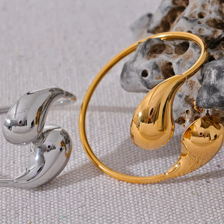 bracelet femme tendance modele originale en acier inoxydable