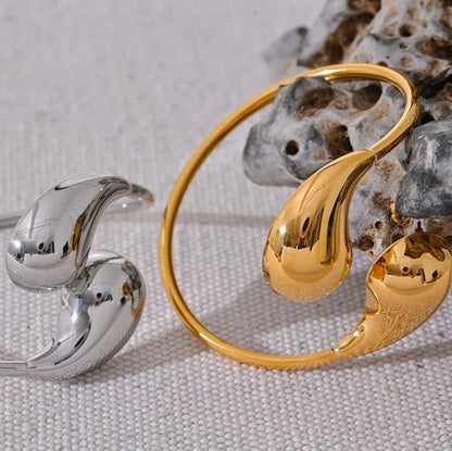 bracelet femme tendance modele originale en acier inoxydable