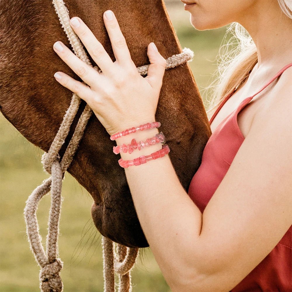 bracelet-pierre-naturelle-ensemble-raffine-pierres-naturelles-rose