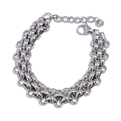 bracelet-plaqué-or-puissance-et-style-en-chaîne-cubaine-argent