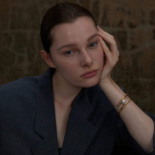 bracelet tendance du moment en acier inoxydable élégant