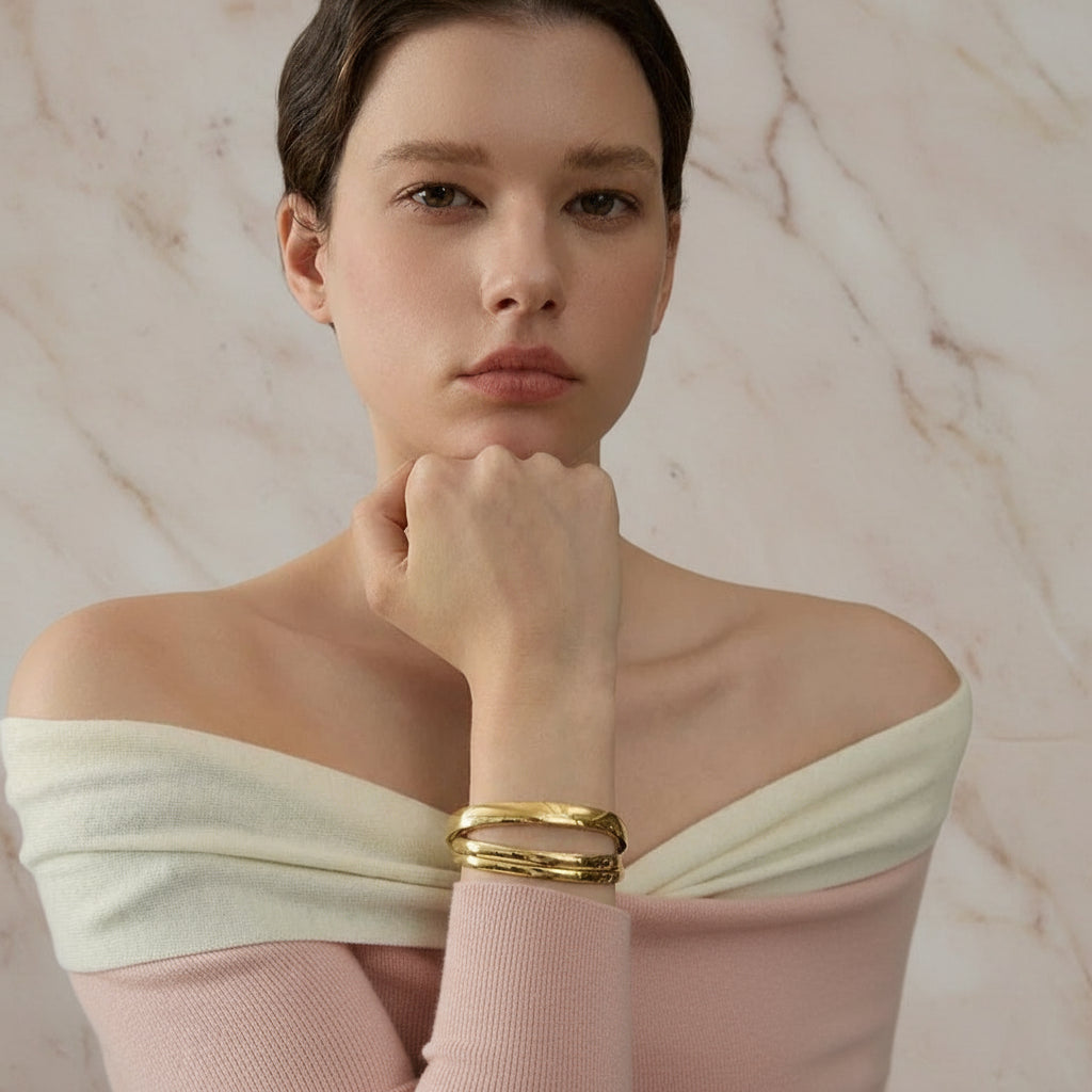 bracelet tendance du moment en acier inoxydable pour une brillance durable au quotidien 