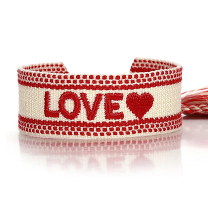 bracelet-tissé-love-pour-femme