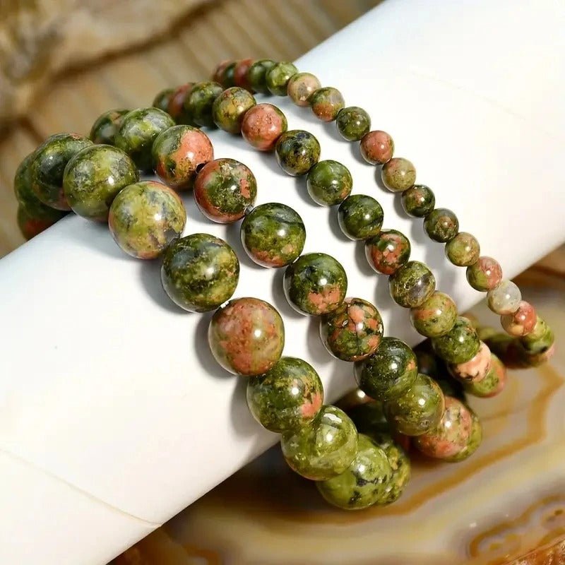 bracelet-unakite-pierre