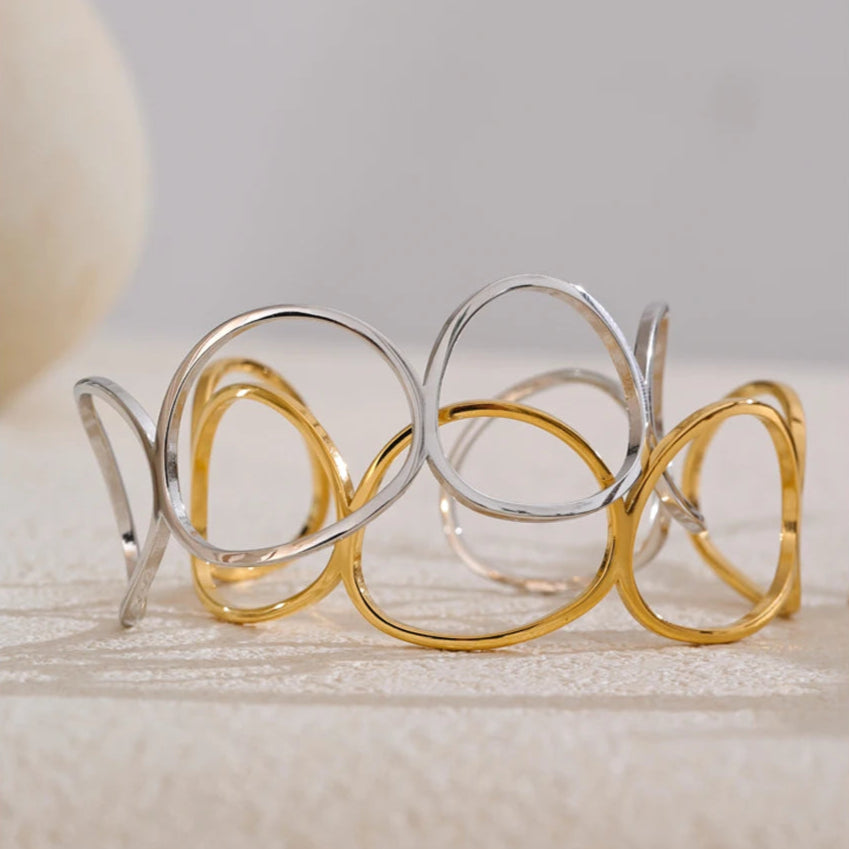 Élégance durable avec ce bracelet femme tendance en acier inoxydable