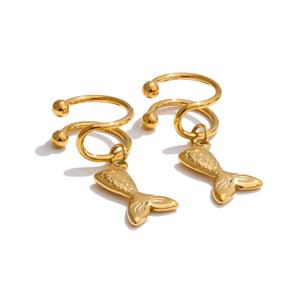 ear cuff en acier inoxydable pour accessoiriser sans perçage 