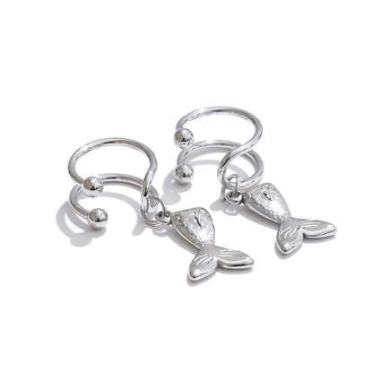 ear cuff plaqué or au design minimaliste et classe 