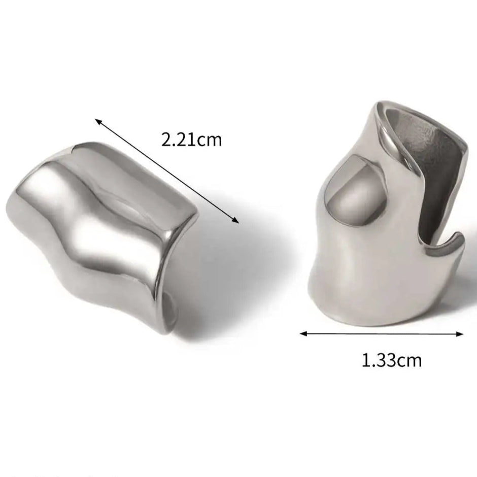 ear cuff plaqué or glamour et waterproof 