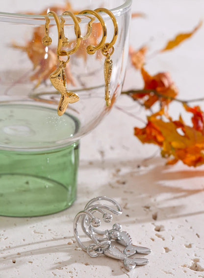 ear cuff élégant style parisien pour sublimer l’oreille sans perçage 