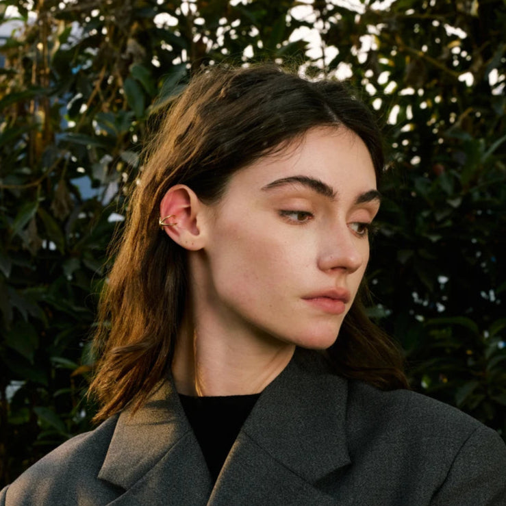 ear cuff océan doré inspiration bord de mer 