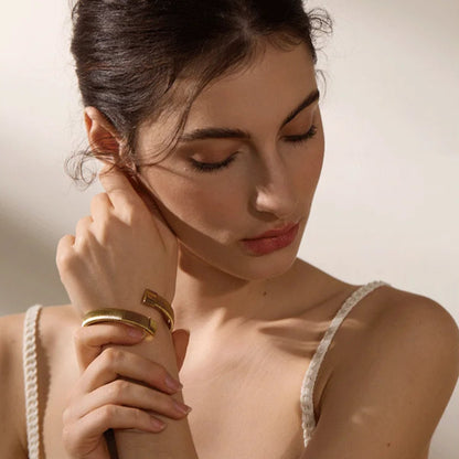 bracelet femme tendance gold