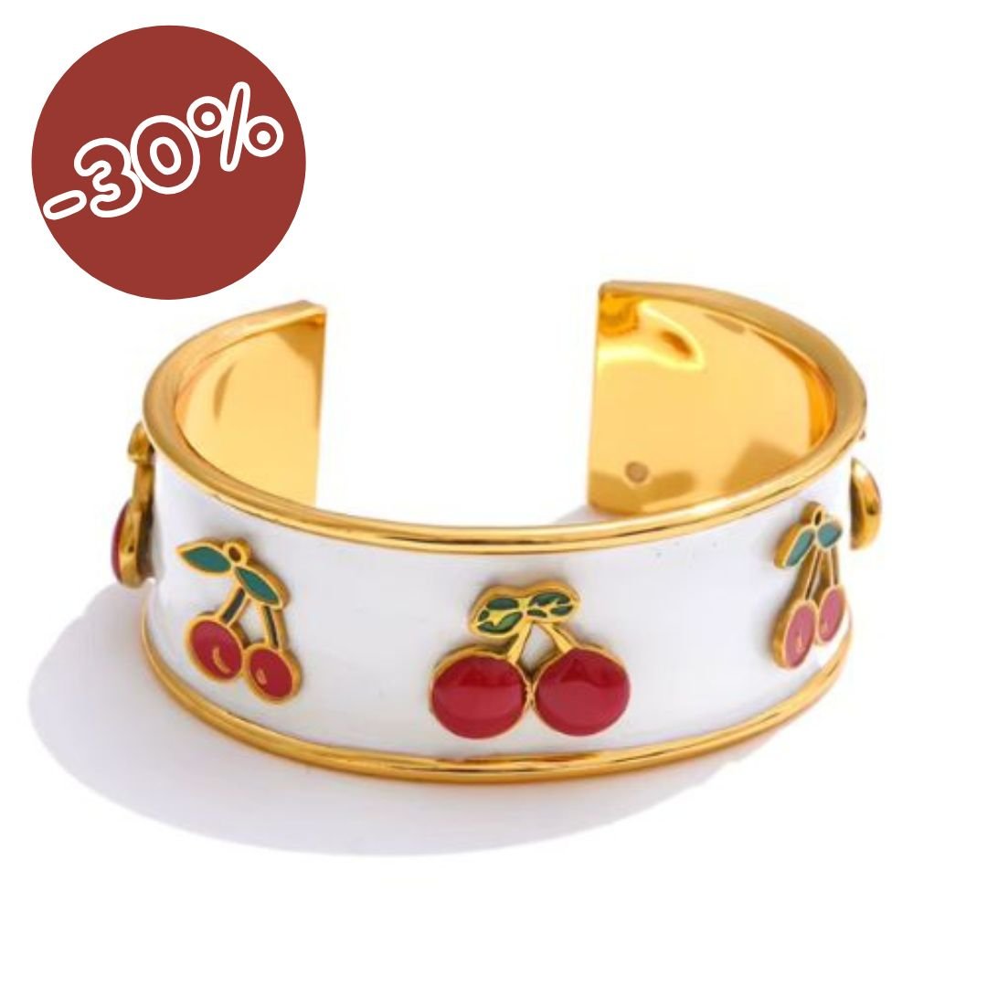 bracelet femme tendance en acier inoxydable en promo